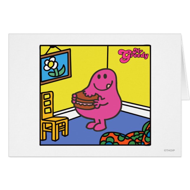 Mr Greedy | Woonkamer eten (Voorkant Horizontaal)