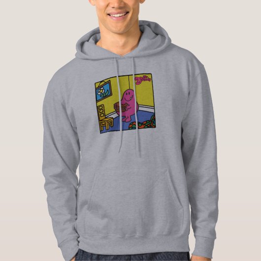 Mr Greedy | Woonkamer eten Hoodie (Voorkant)