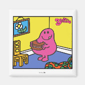 Mr Greedy | Woonkamer eten Magneet (Voorkant)