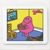 Mr Greedy | Woonkamer eten Muismat (Voorkant)