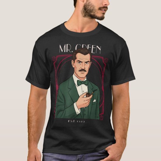 Mr Green - Aanwijzing T-shirt (Voorkant)