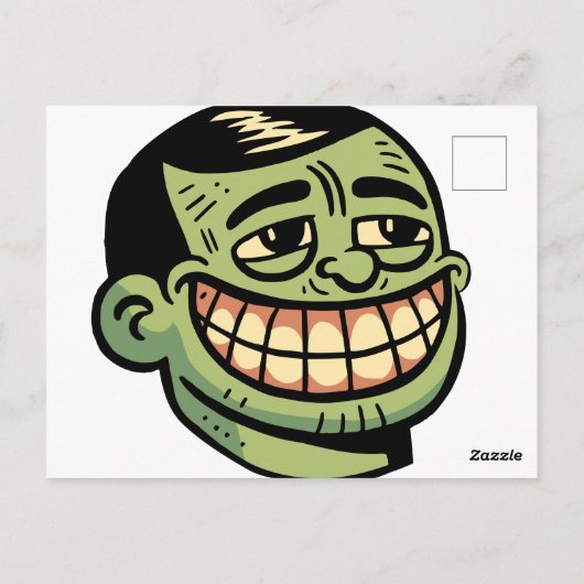 Mr Green Briefkaart (Achterkant)