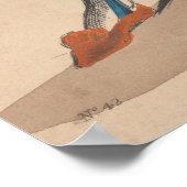 Mr. Grimaldi als Joey de Clown 1822 Poster (Hoek)