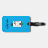 Mr Grumpy Bagagelabel (Achterkant horizontaal)