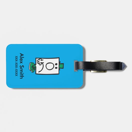 Mr Grumpy Bagagelabel (Achterkant horizontaal)