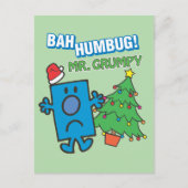 Mr Grumpy | Bah Humbug Briefkaart (Voorkant)