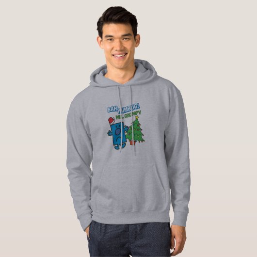 Mr Grumpy | Bah Humbug Hoodie (Voorkant volledig)