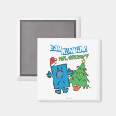 Mr Grumpy | Bah Humbug Magneet (Voorkant / Achterkant)