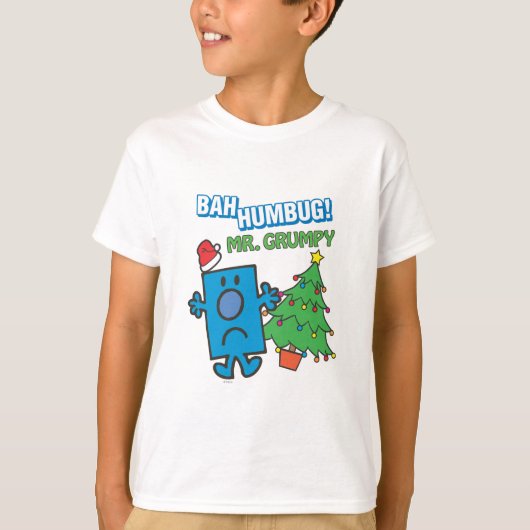 Mr Grumpy | Bah Humbug T-shirt (Voorkant)