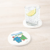 Mr Grumpy | Bah Humbug Zandsteen Onderzetter (Zijkant)