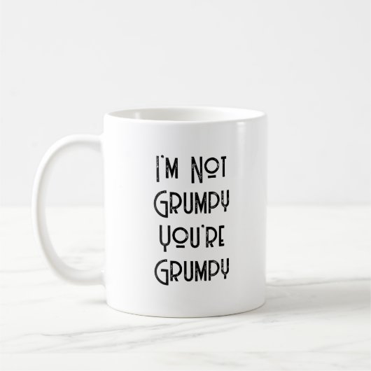 Mr Grumpy Monster Koffiemok (Links)