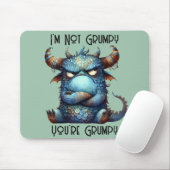 Mr Grumpy Monster Muismat (Met muis)
