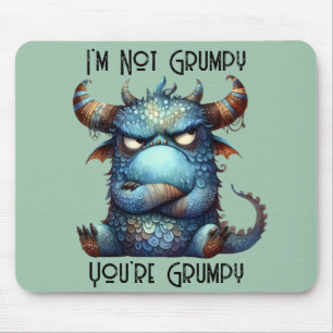 Mr Grumpy Monster Muismat