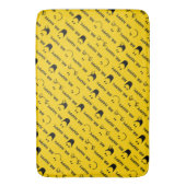 Mr Happy | Al Smile Pattern Badmat (Voorkant Verticaal)