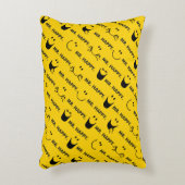 Mr Happy | Al Smile Pattern Decoratief Kussen (Voorkant(Verticaal))