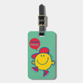 Mr Happy Bagagelabel (Voorkant verticaal)