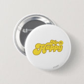 Mr Happy | blijmoedig lachen Ronde Button 5,7 Cm (Voorkant /achterkant)