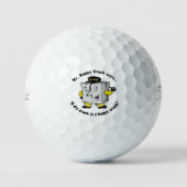 Mr Happy Crack golfballen (Voorkant)