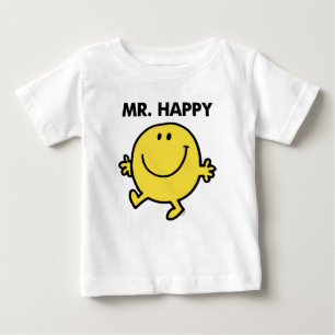Mr Happy Dansen en glimlachen