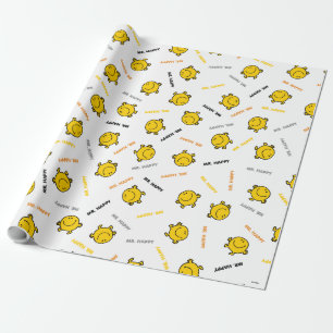 Mr Happy   Dansen en glimlachen Cadeaupapier