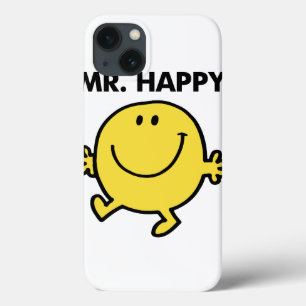 Mr Happy Dansen en glimlachen iPhone 13 Hoesje
