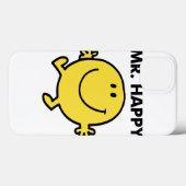Mr Happy | Dansen en glimlachen Case-Mate iPhone Case (Achterkant (horizontaal))