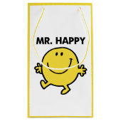 Mr Happy | Dansen en glimlachen Klein Cadeauzakje (Achterkant)
