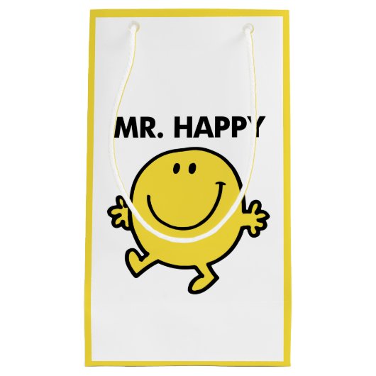 Mr Happy | Dansen en glimlachen Klein Cadeauzakje (Voorkant)