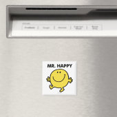 Mr Happy | Dansen en glimlachen Magneet (Insitu (Vaatwasser))