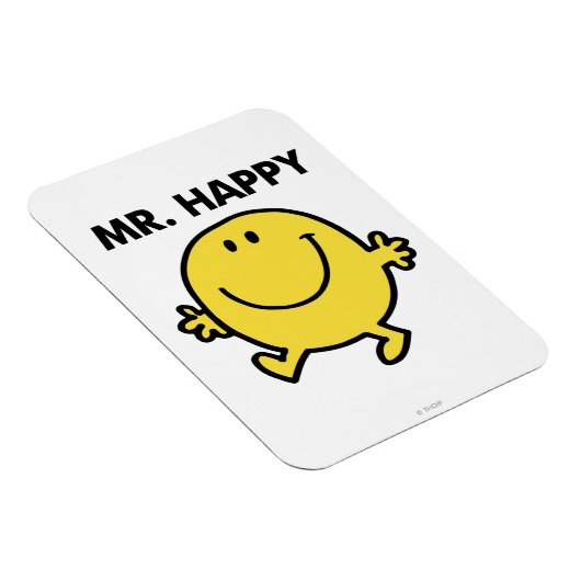 Mr Happy | Dansen en glimlachen Magneet (Rechterzijde)