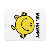 Mr Happy | Dansen en glimlachen Magneet (Horizontaal)