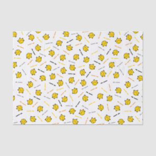 Mr Happy   Dansen en glimlachen Tissuepapier