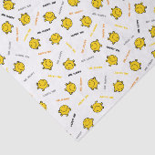 Mr Happy | Dansen en glimlachen Tissuepapier (Detail)