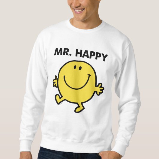 Mr Happy | Dansen en glimlachen Trui (Voorkant)