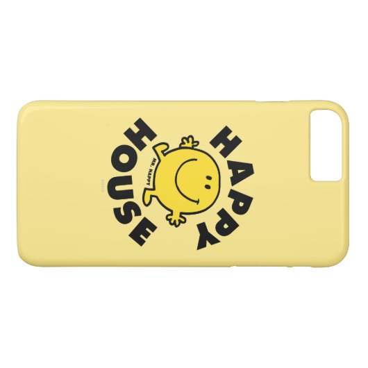 Mr Happy | Gelukkig Huis Case-Mate iPhone Case (Achterkant (Horizontaal))