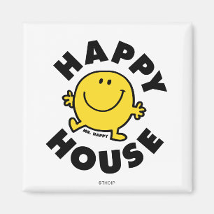 Mr Happy   Gelukkig Huis Magneet