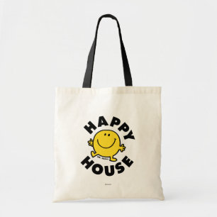 Mr Happy Gelukkig Huis Tote Bag
