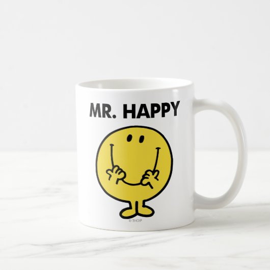 Mr Happy | Giant Smiley Face Koffiemok (Rechts)