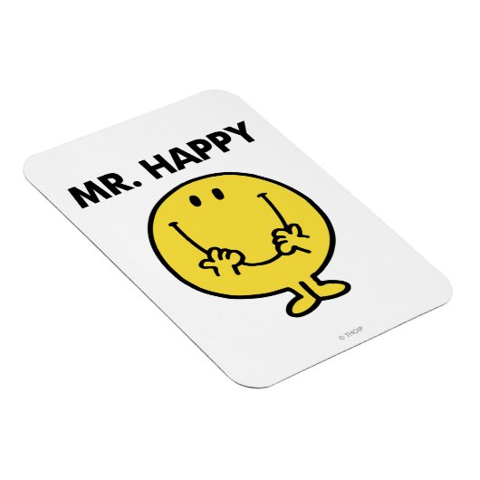 Mr Happy | Giant Smiley Face Magneet (Rechterzijde)