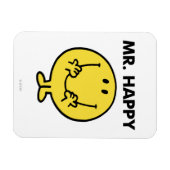 Mr Happy | Giant Smiley Face Magneet (Horizontaal)