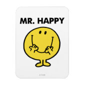 Mr Happy | Giant Smiley Face Magneet (Verticaal)