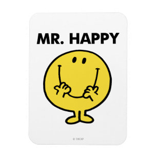 Mr Happy   Giant Smiley Face Magneet