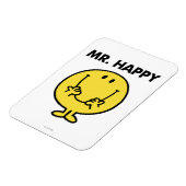 Mr Happy | Giant Smiley Face Magneet (Linkerzijde)