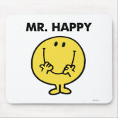 Mr Happy | Giant Smiley Face Muismat (Voorkant)