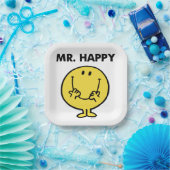 Mr Happy | Giant Smiley Face Papieren Bordje (Feest)
