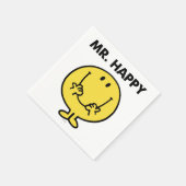 Mr Happy | Giant Smiley Face Servetten (Hoek)