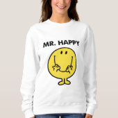 Mr Happy | Giant Smiley Face Trui (Voorkant)