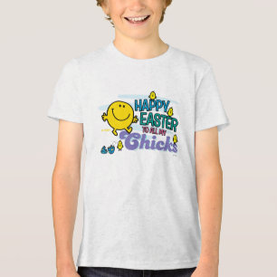 Mr. Happy Happy Easter To All My Chicks Tri-Blend Shirt