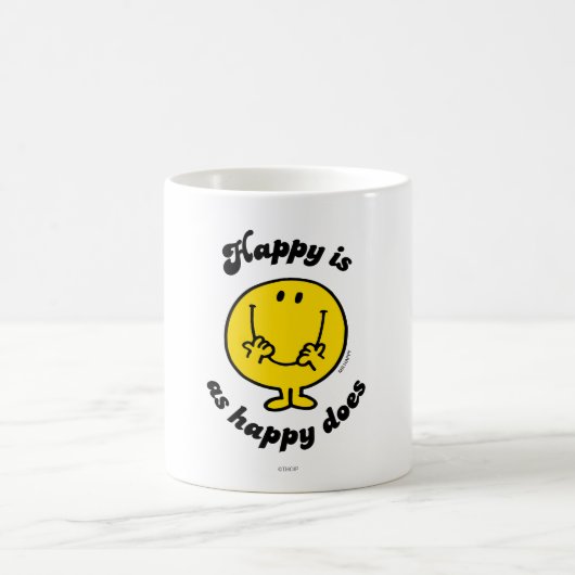 Mr Happy | Happy is net zo gelukkig als doet Koffiemok (Center)