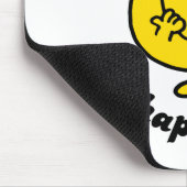 Mr Happy | Happy is net zo gelukkig als doet Muismat (Hoek)